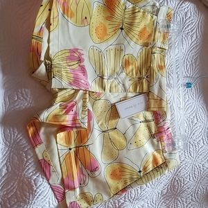 Julie Brown Butterfly Shorts NWOT
